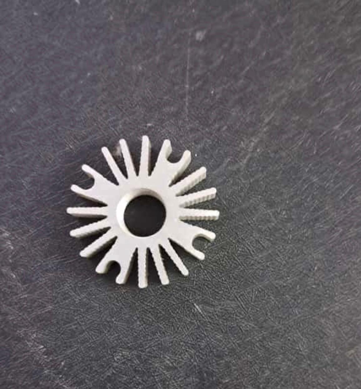 Precision machined heat sink